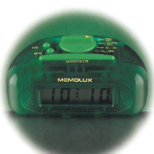 cyfrowy budzik z wyświetlaczem LCD