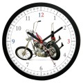 Zegar motocykl czarny