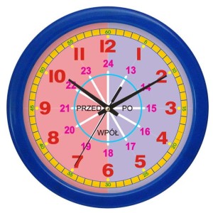 Mój pierwszy zegar kolorowy