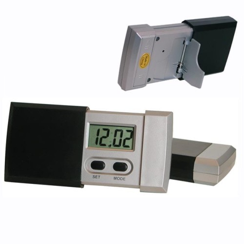 turystyczny budzik z zasuwką