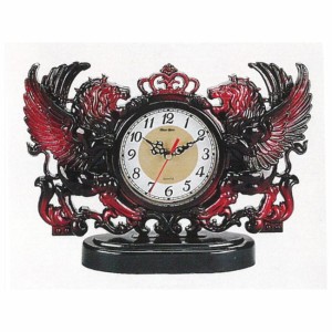 Zegar kominkowy skrzydlate lwy