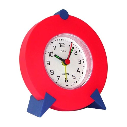 kolorowy budzik kwarcowy