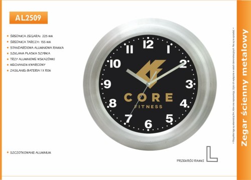 zegar reklamowy morski