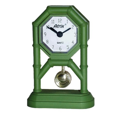 mini zegar z wahadełkiem