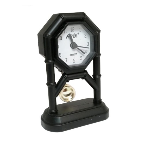 mini zegar z wahadełkiem