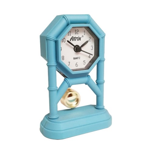 mini zegar z wahadełkiem