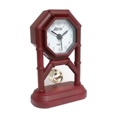 mini zegar z wahadełkiem