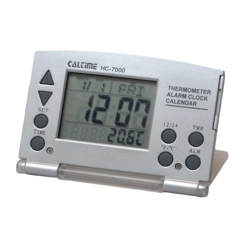 Turystyczny zegar składany LCD