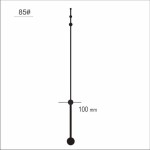 Wskazówka sekundnika czarne kropki /S85