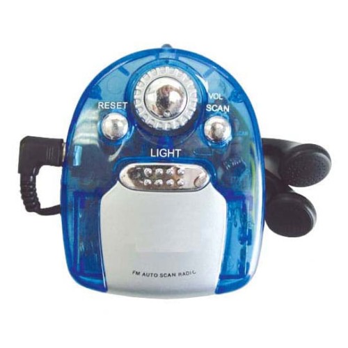 mini radio FM z latarką