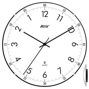 Zegar chodzący do tyłu convex #2