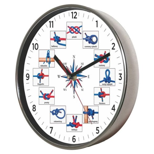 zegar chrom dla żeglarzy