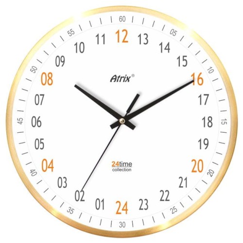 złoty zegar 24-godzinny