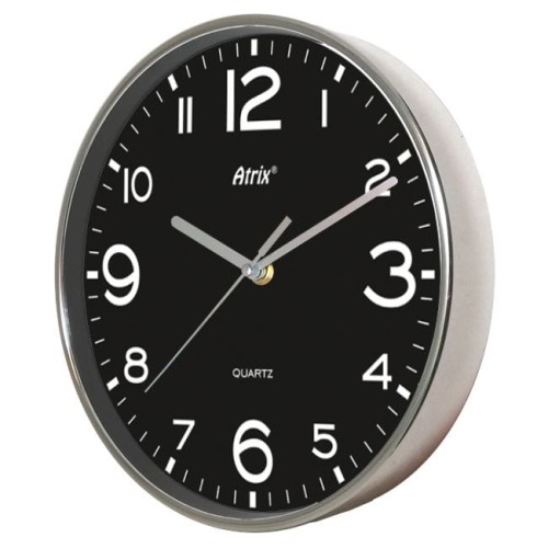 Zegar z metalizowaną ramką