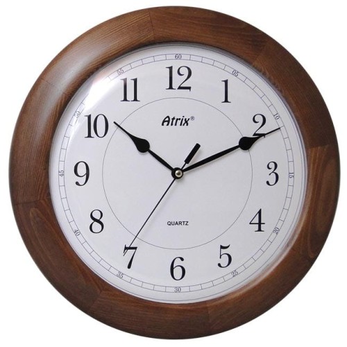 zegar drewniany dąb