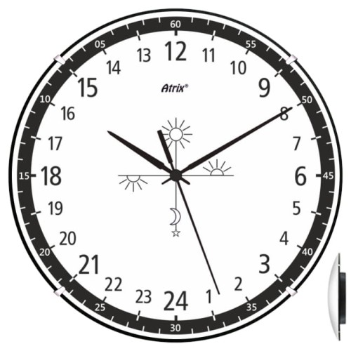 Antyzegar 24godzinny czarny