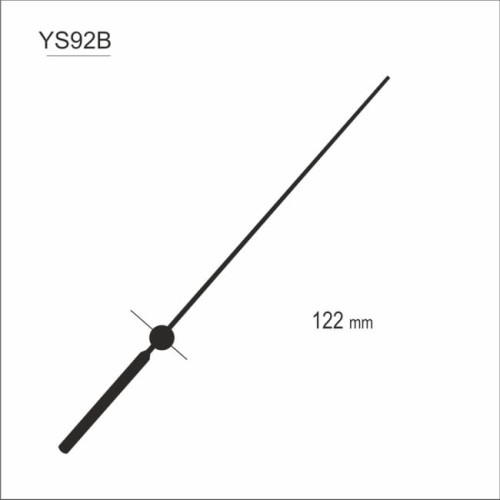 czarny sekundnik do systemu YT