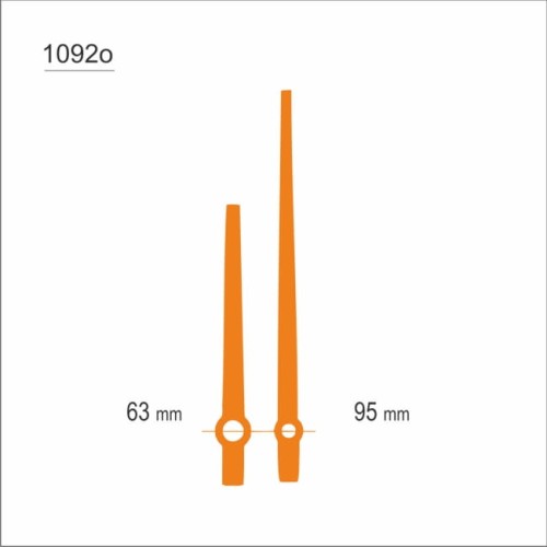 wskazówki pomarańczowe typu SK