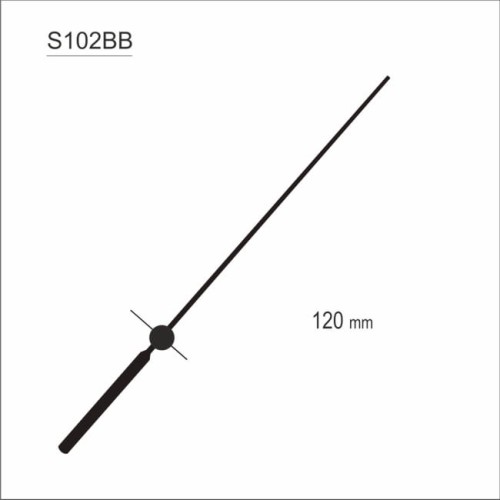 długi czarny sekundnik typu SK