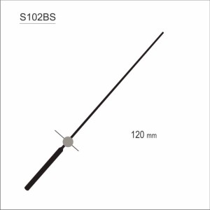 Wskazówka sekundnika długa czarna /S102