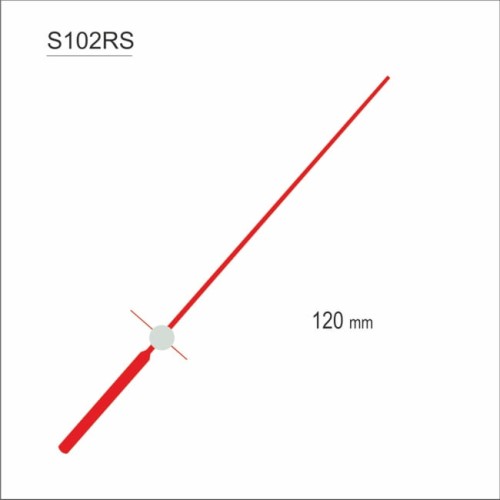 długi czerwony sekundnik typu SK