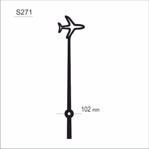 sekundnik z samolotem