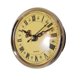 Wkładka zegarowa 80mm złota