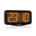 zegar LED bursztyn