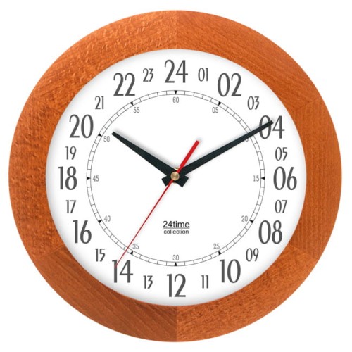 Zegar drewniany calvados