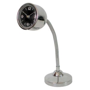 Zegar metalowy na nóżce