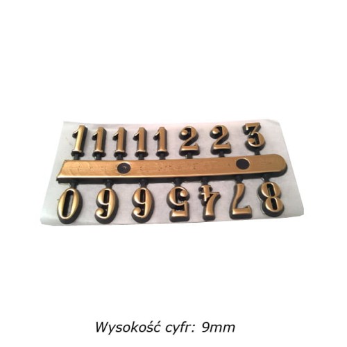 komplet cyfr arabskich