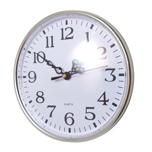 Wkładka zegarowa 152mm srebrna