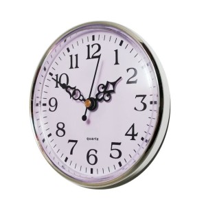 Wkładka zegarowa 110mm srebrna