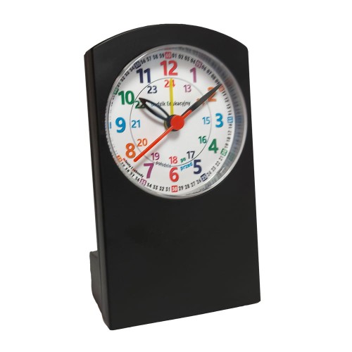 budzik edukacyjny czarny