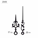 Wskazówki zegarowe ażurowe /W2049