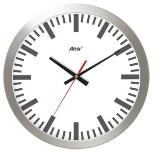 Zegar aluminiowy thin INDEX 