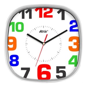 Zegar naścienny kwadratowy #4