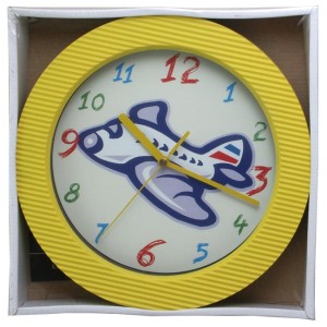 Zegar ścienny kolor samolot