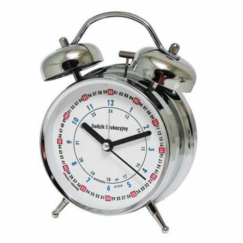 budzik z dzwonkami edukacyjny