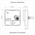 wymiary mechanizmu