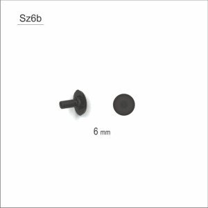 Sekundnik w formie czarnej zaślepki  YT