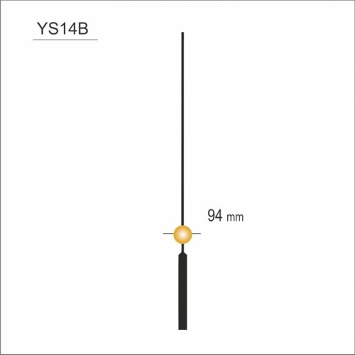 wskazówka sekundnika typu YT