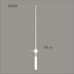 Wskazówka sekundnika biała /S24W