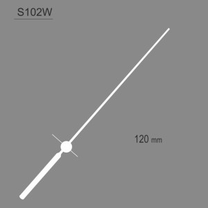 Wskazówka sekundnika długa biała /S102W