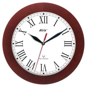 Zegar drewniany sterowany radiowo K4