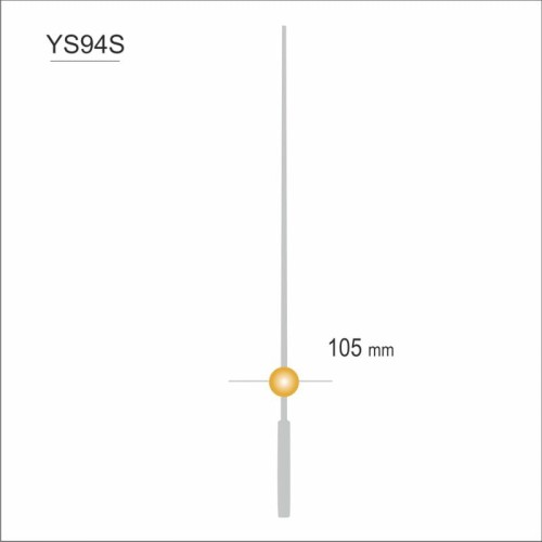 wskazówka sekundnika typu YT