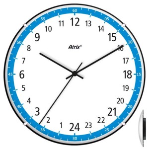 Zegar naścienny 24-godzinny convex #2B