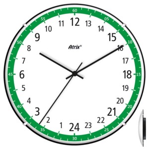 Zegar naścienny 24-godzinny convex #3B