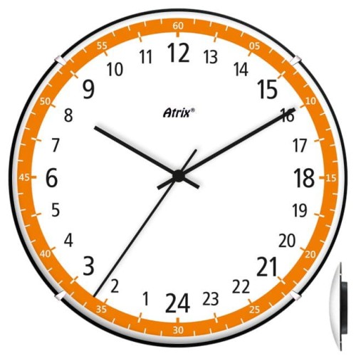 zegar convex 24 godzinny