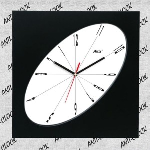 Kwadratowy antyzegar elipsa czarny / 253mm